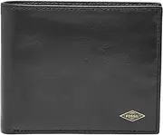 [FOSSIL] Men's Ryan Leather RFID Blocking Large Coin Pocket Bifold Wallet