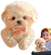 Robot Dog, Interactive Electronic Pet Toy for Kids, Toddler Boys and Girls, Realistic Barking and Walking Actions, Rechargeable Battery, Educational Gift for Indoor Play