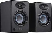 ACAGALA 50W Studio Monitor Speakers Desktop Wireless BT Monitoring Speaker Active Near-field Monitor Speaker Stereo Balanced Input Compatible withMultimedia Gaming Watching