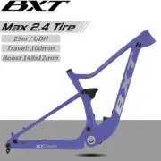 29er Carbon Full Suspension XC Frame T1000 Carbon Travel 100mm MTB Frame