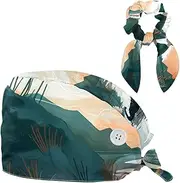 [YTYVAGT] Scrub Caps Women,Scrub Hats Suitable for Women,Landscape Animal Dog