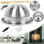 Coffee Capsule Filter With Brush Spoon Set Stainless Steel For Nespresso Vertuo