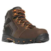 Danner Mens Composite Toe Hiker Boot Waterproof Slip Resistant Brown 7 D