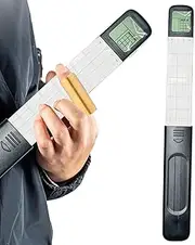 Guitar Chord Practice Tool | Guitar Practice Neck with Rotatable Chart Screen | Guitar Assist Learning Tool with Chord Chart Metronome, Chord Finger Exerciser