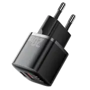 [GaN Tech] ESSAGER ES-CD31 20W 2-Port USB PD Charger USB-A+USB-C Fast Charging Wall Charger Adapter EU Plug US Plug for