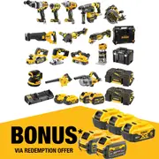 DeWALT 18V/54V XR 5.0Ah & 9.0Ah 16 Piece Mixed Voltage Combo Kit DCZ1603P2X2-XE