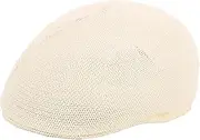 [Frediuo] Mesh Flat Cap Headwear Painter Cabbie Hat for Travel Hiking Driving Outdoor