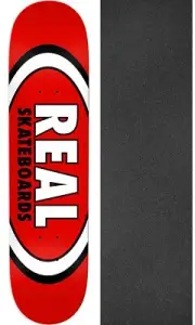 Real Skateboards Classic Oval 8.12" Skateboard Deck + griptape