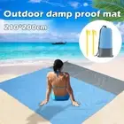 Beach Blanket Sand Free Mat Outdoor Picnic Travel Camping Rug Waterproof CacKq