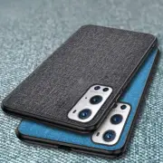 For OnePlus 9 8 7T 7 Pro 8T 9R 9 Shockproof Cloth Fabric Hybrid Slim Case Cover
