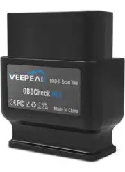 Veepeak OBDCheck BLE+ Bluetooth 4.0 OBD2 Scanner for iOS & Android, Car Code for