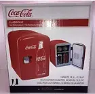 NEW Coca Cola 6 Can Personal Mini Cooler Mini Fridge 120VAC or 12VDC Home or Car