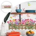Transform Your Space with Nature Themed Wall Stickers Featuring Tulips