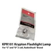 KPR101 Kr Flashlight Lamp For "C" & "D" 2-cell flashlights, RadioShack® 272-1156