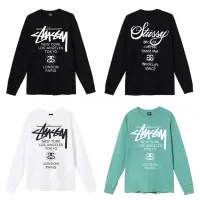 在飛比找蝦皮購物優惠-STUSSY WORLD TOUR CREW 世界巡迴 長袖