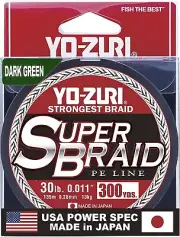 SuperBraid 30 lb Fishing Line - Ideal for Murky Water Fishing Adventures