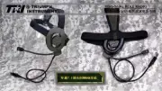 Bowman Unilateral Speaker Earphone Military Headset TRI For PRC152 4855S Radio