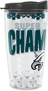 Rico Industries NFL Football Philadelphia Eagles 2025 Super Bowl Champs Double Wall 16oz Tritan Tumbler