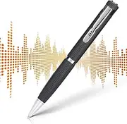 CCYLEZ Digital Audio Record Pen, HD Voice Activated Recorder, One Touch Mini Audio Recording Device, Small Tape Recorder, with Playback Function, for Lectures Meetings and Classes