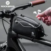 ROCKBROS Cycling Bicycle Top Tube Bag Waterproof Reflective MTB Bike Frame Bag