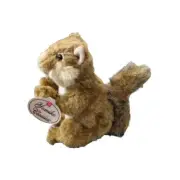Russ Yomiko Classics Squirrel Realistic Plush Stuffed Animal Toy 8" Sitting