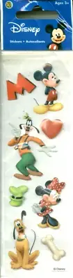 DISNEY Mickey Minnie Mouse Goofy Pluto Friends Clubhouse Stickers