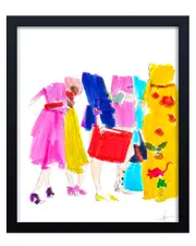 Ready2HangArt Waiting For Gucci Framed Print Wall Art