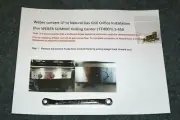 NEW Natural Gas NG Orifice Conversion Kit for WEBER SUMMIT S-450 (1740001)
