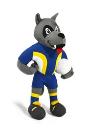 North Queensland Cowboys NRL Mascot Soft Plush Toy