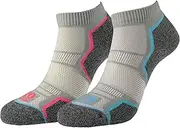 [1000 Mile] Ladies Run Anklet Repreve Sock- Twin Pack