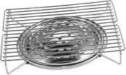 NOLITOY 1PC Portable Grill Stainless Steel Outdoor Barbecue Stove for Camping Durable for Skewers Shish Kebab and More Easy to Carry and Clean