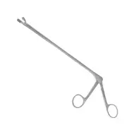 Set of 2 Wittner Biopsy Forceps, 8.5", Ang. Tip, 5x8mm Bite, Teeth on Lower Jaw