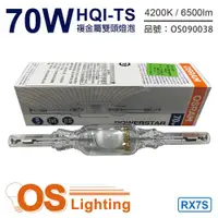 在飛比找ETMall東森購物網優惠-2入 【OSRAM歐司朗】 HQI-TS 70W 742 白