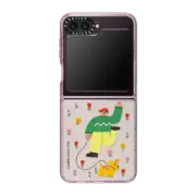 Galaxy Z Flip5 Impact Case Green Dog Walker