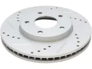 TRQ 25SW95N Front Brake Rotor Set Fits 2004-2006 Mitsubishi Lancer 2.4L 4 Cyl (for: Mitsubishi)