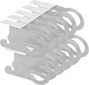 LABRIMP Versatile Tube Fixing Clamps 10pcs Pear-Shaped Clips for Lamp Tube Mount Iron Craftsmanship