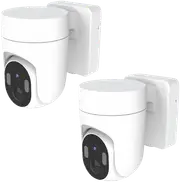 Connect SmartHome 2K Outdoor Pan & Tilt Camera 2 Pack