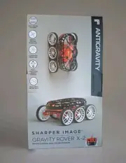 Sharper Image Gravity Rover X-2 Remote Control Wall-Ceiling Crawler RC Car - New