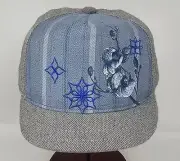 Goorin Bros Sand Cassel Kids Blue/Pink/Gray Adjustable Hat 2010 NWT