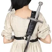 Retro Vintage Medieval Renaissance Scabbard Sword Holder Sword Frog Knight Ritter Viking Outlander Men's Women's Unisex Pirate Fantasy Masquerade Party / Eveni