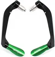 HAXTAUXPK for K&AWASAKI for N&INJA 250 300 400 650 1000 ZX-6R ZX-10R Motorcycle CNC Handlebar Grips Guard Brake Clutch Levers Guard Protector Motorcycle Handlebar Brake Protector(C)