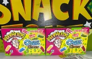 Warheads Sour Chewy filled Ooze Chewz 3.5oz (2-Box)