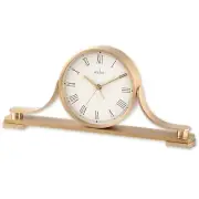 Acctim Wardley Mantel Clock Quartz Gold Tone Napoleon Case Brass Effect 37118