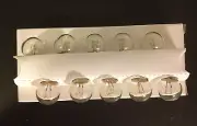 10 Chevy 1895 Clear Mini 12V Instrument Panel Glove Box Lamps Light Bulbs NOS