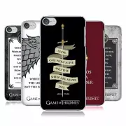 OFFICIAL HBO GAME OF THRONES GRAPHICS HARD BACK CASE FOR APPLE iPOD TOUCH MP3