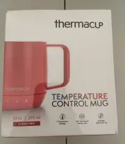 Thermacup temperature control mug 10 oz Cherry Red New SEALED