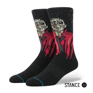 美國 STANCE THRILLER 男襪 休閒襪 MJ顫慄專輯紀念款系列 M545D17THR BLK（M）