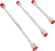 JMIATRY 3 Packs Airless Paint Sprayer Extension, 3 Size Paint Sprayer Extension Wand with Red Guard, Paints Sprayers Extensions Pole for Airless Sprayers (8 inch / 12 inch / 15 inch)