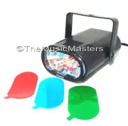 Mini Strobe Light Flashing DJ Disco Party Dance Lighting Speed Adjust 4 Colors