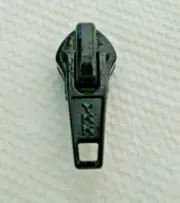 Black #8C YKK slider for Nylon Coil zipper